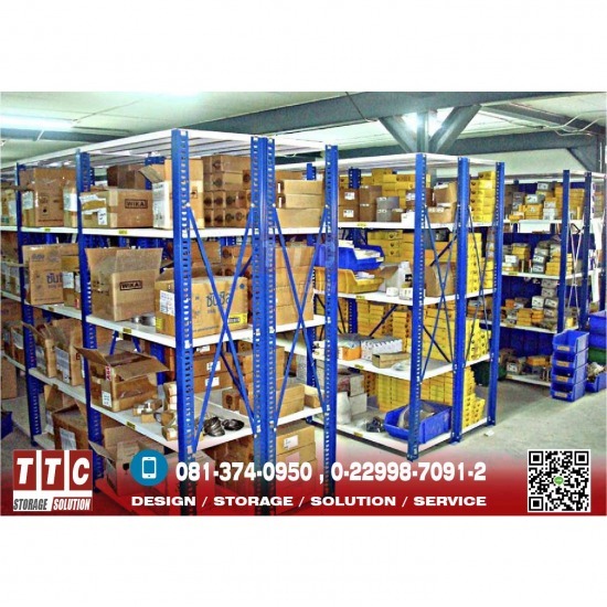 รับผลิตติดตั้งชั้นวางอุตสาหกรรม - ทีทีซี โลจิสติกส์ (ประเทศไทย) - Micro Racking System